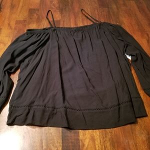Old navy black top XL